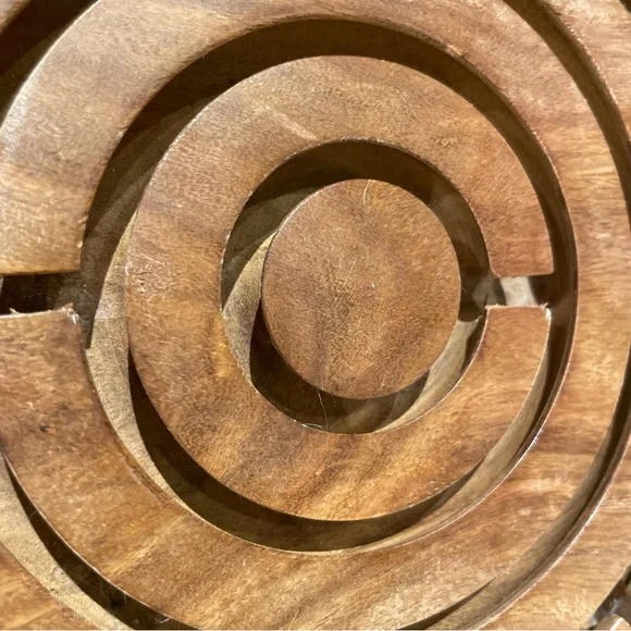 Wooden Labyrinth/Maze Trivet/Coaster - Picture 14 of 16